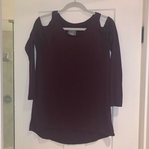 Cold Shoulder Sweater